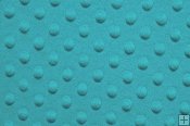 Minky Dot Fabric - Turquoise
