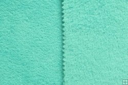 Double-sided Minky Cuddle Fleece Fabric - Turquoise