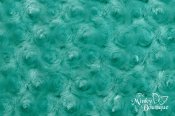 Minky Rose Cuddle Fabric - Breeze Minky Rose Cuddle Fabric - Breeze