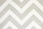 Minky Chevron Fabric - Silver/White Minky Chevron Fabric - Silver/White