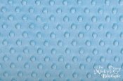 Minky Cuddle Dimple Dot Fabric - Dusty Blue Minky Cuddle Dimple Dot Fabric - Dusty Blue