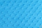 Minky Dot Fabric - Aqua