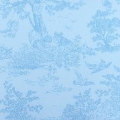 Minky Paradise Print Fabric - Blue Minky Paradise Print Fabric - Blue