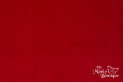Minky Cuddle Smooth Fabric - Red Minky Cuddle Smooth Fabric - Red