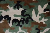 Minky Print Fabric - Camouflage - Green Minky Print Fabric - Camouflage - Green