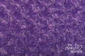 Minky Rose Cudle Fabric - Purple Minky Rose Cudle Fabric - Purple
