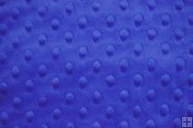 Minky Dot Fabric - Cobalt