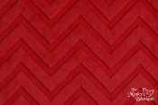 Embossed Chevron Minky Fabric - Red Embossed Chevron Minky Fabric - Red
