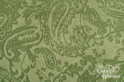 Minky Cuddle Embossed Paisley Fabric - Olive Minky Cuddle Embossed Paisley Fabric - Olive