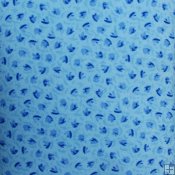 Dino Tracks Flannel Print Fabric - Blue