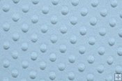 Minky Dot Fabric - Baby Blue