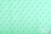 Minky Cuddle Dimple Dot Fabric - Aqua Minky Cuddle Dimple Dot Fabric - Aqua