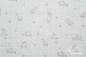 Double Guaze Cotton Embrace - Bunny/Pink Double Guaze Cotton Embrace - Bunny/Pink