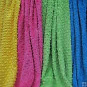 Minky Dot Fabric - Volume Discount