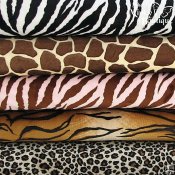 Minky Animal Print Fabric
