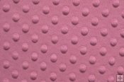 Minky Dot Fabric - Hot Pink