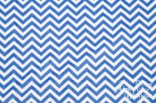 Minky Mini Chevron Print Fabric - Electric/Snow Minky Mini Chevron Print Fabric - Electric/Snow