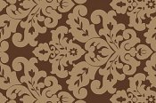 Minky Classic Damask Fabric - Brown/Cappuccino Minky Classic Damask Fabric - Brown/Cappuccino