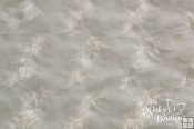 Minky Rose Swirl Embossed Fabric - White Minky Rose Swirl Embossed Fabric - White