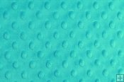 Minky Dot Fabric - Aqua
