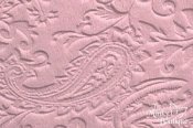 Minky Cuddle Embossed Paisley Fabric - Baby Pink Minky Cuddle Embossed Paisley Fabric - Baby Pink