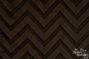 Embossed Chevron Minky Fabric - Brown Embossed Chevron Minky Fabric - Brown