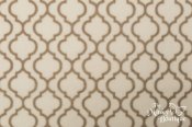 Minky Cuddle Print Fabric - Trellis - Biscuit/Ivory Minky Cuddle Print Fabric - Trellis - Biscuit/Ivory