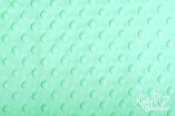 Minky Cuddle Dimple Dot Fabric - Aqua Minky Cuddle Dimple Dot Fabric - Aqua