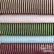Minky Stripe Print Fabric