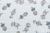 Sweet Melody Double Guaze Cotton Embrace - Tiny Dancer/Blush-Lilac Sweet Melody Double Guaze Cotton Embrace - Tiny Dancer/Blush-Lilac