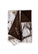 Personalized Camouflage Minky Baby Blanket - True Timber White/Brown Personalized Camouflage Minky Baby Blanket - True Timber White/Brown