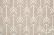 Shannon Minky Archer Print Fabric - Biscuit/Ivory Shannon Minky Archer Print Fabric - Biscuit/Ivory