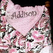 Custom Minky Baby Blanket