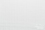 Double Guaze Cotton Embrace - White Double Guaze Cotton Embrace - White