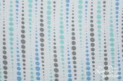Double Guaze Cotton Embrace - Dotstripe/Sky-Opal-Silver Double Guaze Cotton Embrace - Dotstripe/Sky-Opal-Silver