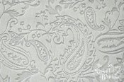 Minky Cuddle Embossed Paisley Fabric - Silver Minky Cuddle Embossed Paisley Fabric - Silver