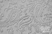 Minky Cuddle Embossed Paisley Fabric - Charcoal Minky Cuddle Embossed Paisley Fabric - Charcoal
